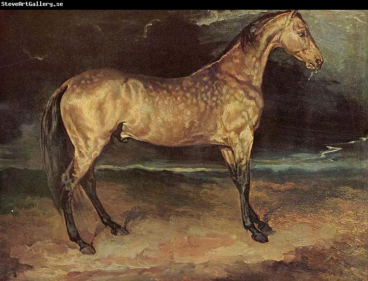 Theodore Gericault Pferd im Gewitter